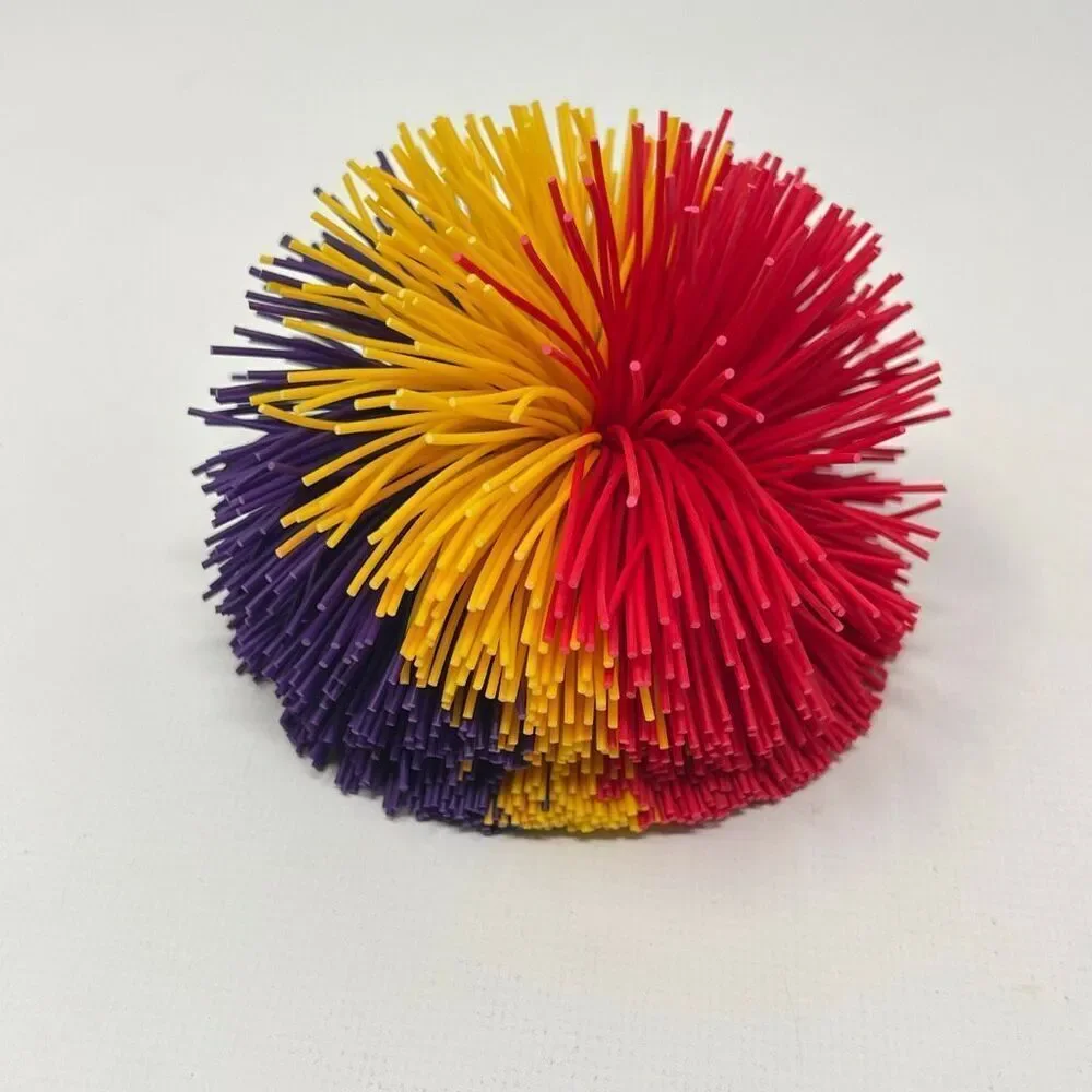 Koosh Silicone Ball Lot of 2 Balls Classic Fidget Toy for Kids Mini & Regular